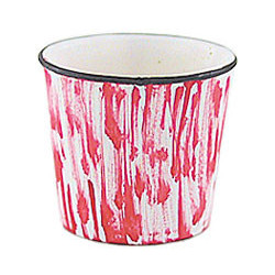 WASTE BASKET FLOW RED