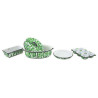 ROASTER/PAN SET 5PCS FLOW GREEN