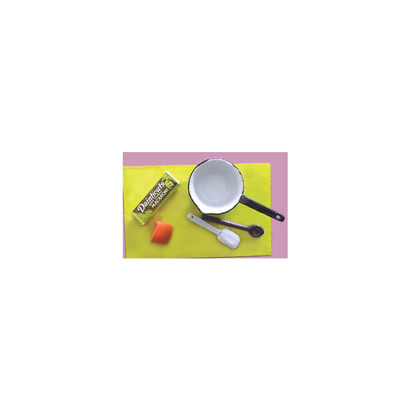 MACARONI DINNER W/PAN & ACCESSORIES