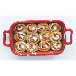 CINNAMON ROLLS IN PAN