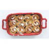 CINNAMON ROLLS IN PAN