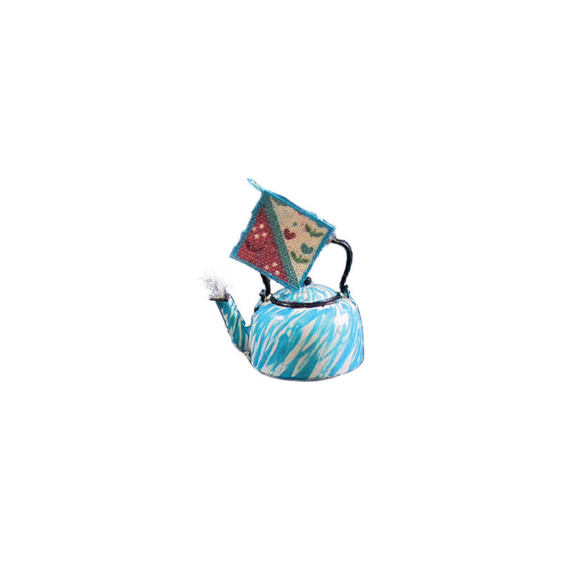 TEA KETTLE W/POT HOLDER