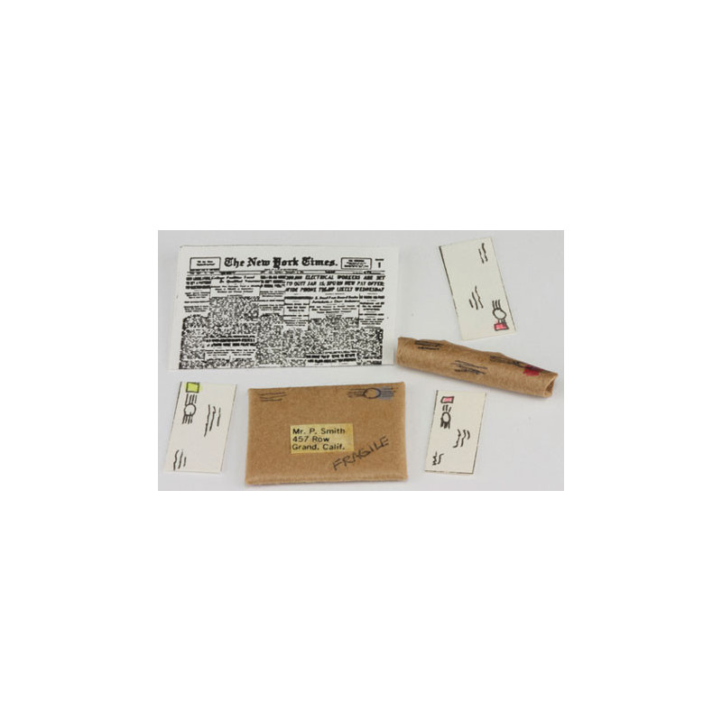 Mailing Tube, Package, And Letters