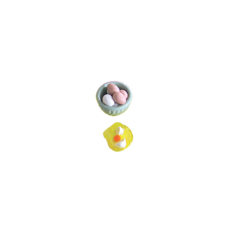 Eggs In Bowl W/shell