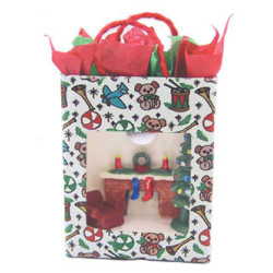 CHRISTMAS SCENE IN BAG