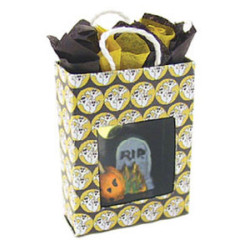 HALLOWEEN WINDOW BAG, FILLED, ASST