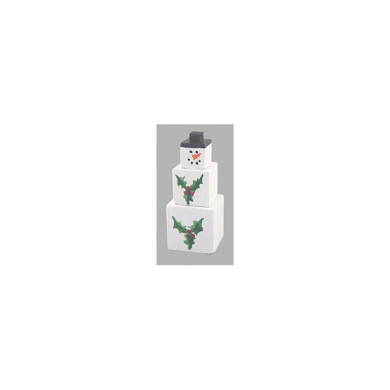SNOWMAN BOXES STACKED