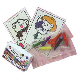 ART BOX/SCISSORS/PENCILS/PAPER
