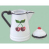 COFFEE POT W/CHERRIES