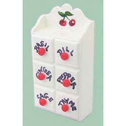 SPICE SHELF W/CHERRIES