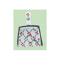 DUST PAN W/CHERRY DESIGN