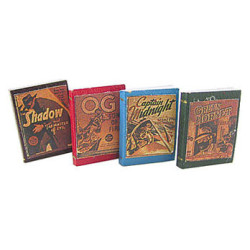 ANTIQUE BOOKS DETECTIVE 4PCS