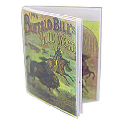 BUFFALO BILL ANTIQUE REPRO READABLE BOOK