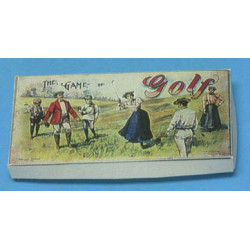GAME OF GOLF, ANTIQUE REPRODUCTION