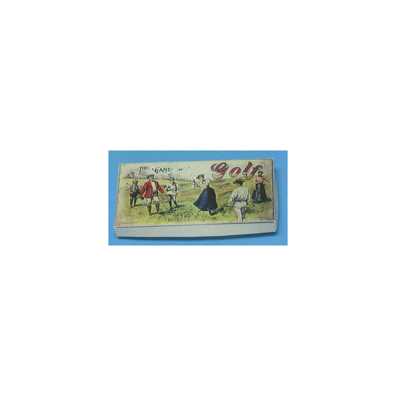 GAME OF GOLF, ANTIQUE REPRODUCTION