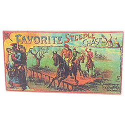 FAVORITE STEEPLE CHASE BOX W/LID