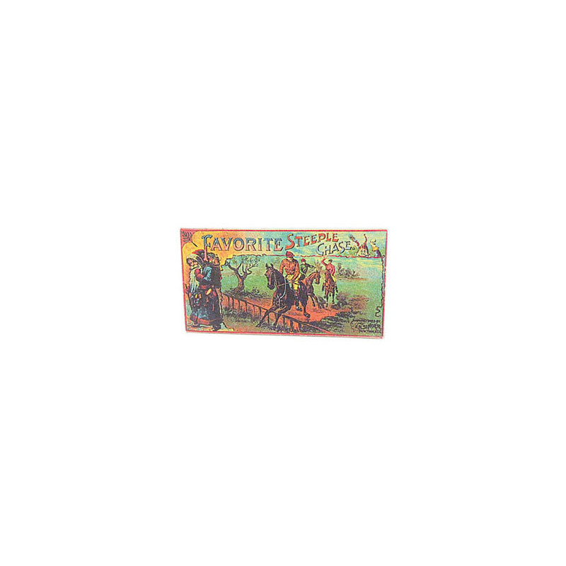 FAVORITE STEEPLE CHASE BOX W/LID