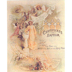 BAPTISMAL CERTIFICATE