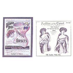 Corset Posters 2 Assorted, Large