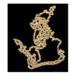 BRASS FINE LINK CHAIN 1 FT.