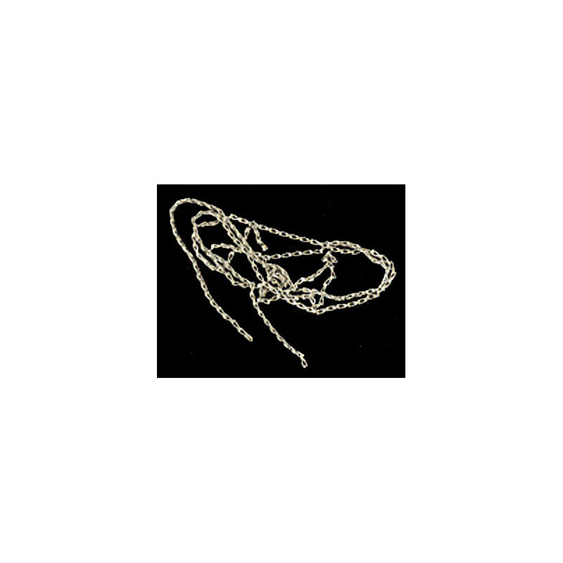SILVERTONE FINE LINK CHAIN/1FT