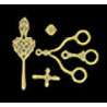 LORUGNETTE MONOCLE CROSS ASSORTMENT 5PCS.