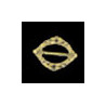 BRASS OVAL LADIES BUCKLE
