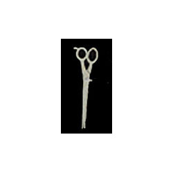 SILVER BARBER SCISSORS/WORKING