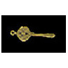 BRASS BELT OR KEY HOOK