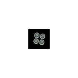 SILVER COAT BUTTONS 4PCS.