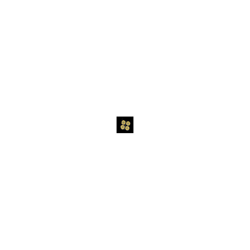 BRASS SMALL PLAIN BUTTONS 4PCS.
