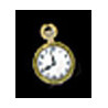 BRASS ENGRAVED POCKET WATCH