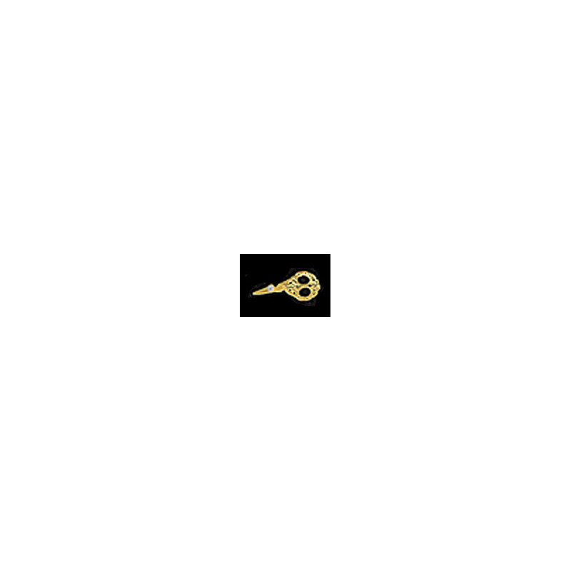BRASS ENGRAVED EMBROIDERY SCISSORS