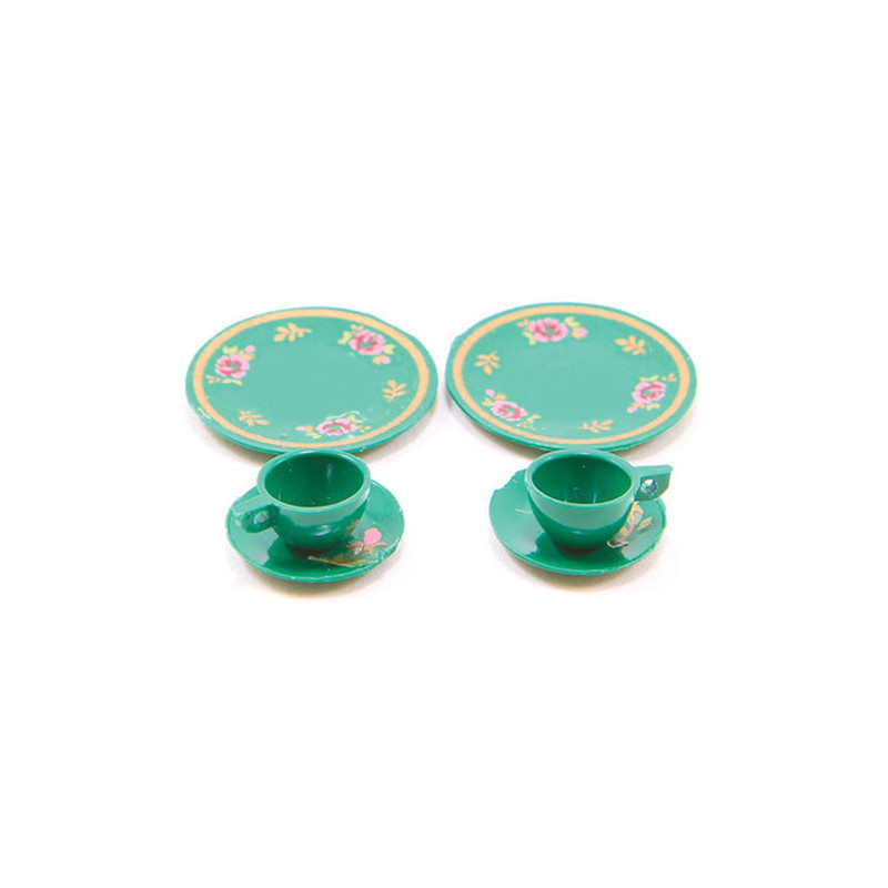 DINNERWARE SET-GREEN