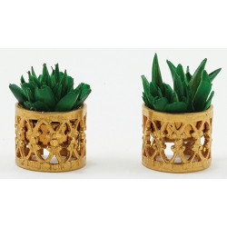 SMALL FILIGREE PLANTERS
