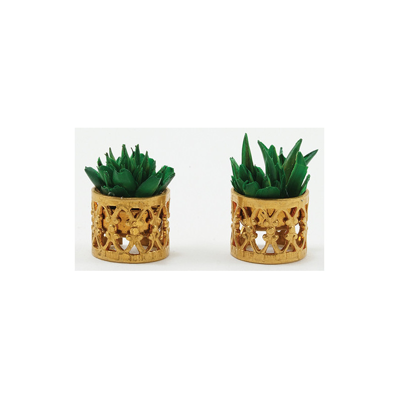 SMALL FILIGREE PLANTERS