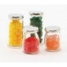 4 GLASS QUARTS/PINTS PRESERVES