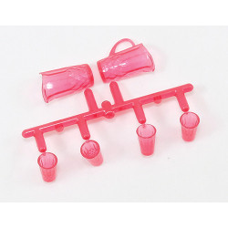 CRANBERRY PITCHER W/4 TMBLR, KIT