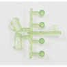 GREEN PITCHER W/4 TUMBLERS, KIT