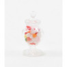 FTD. GLASS APOTHECARY CANDY JAR