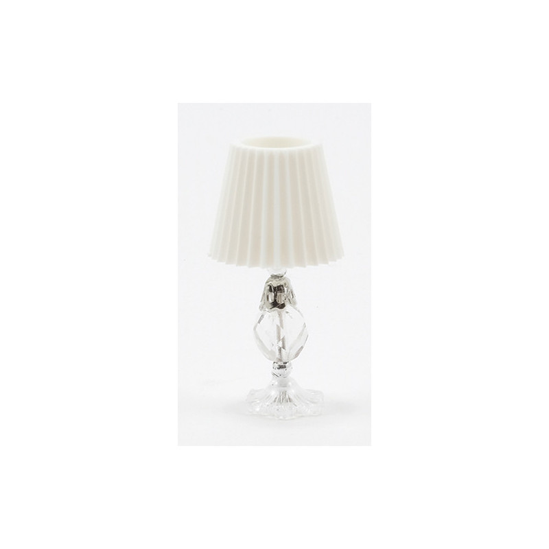 CUT-GLASS CRYSTAL SIMULATED TABLE LAMP - Non Electric
