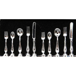 2 PLACESETS SILVERWARE