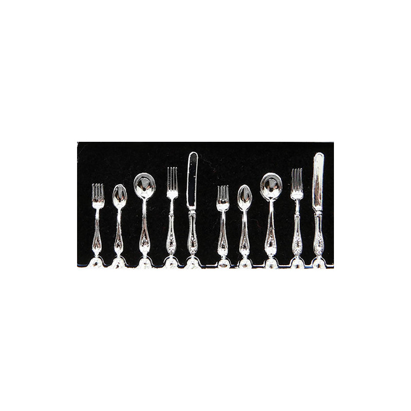 2 PLACESETS SILVERWARE