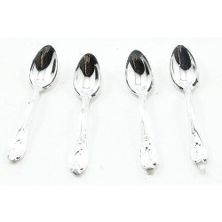 SET OF 4 TEASPOONS