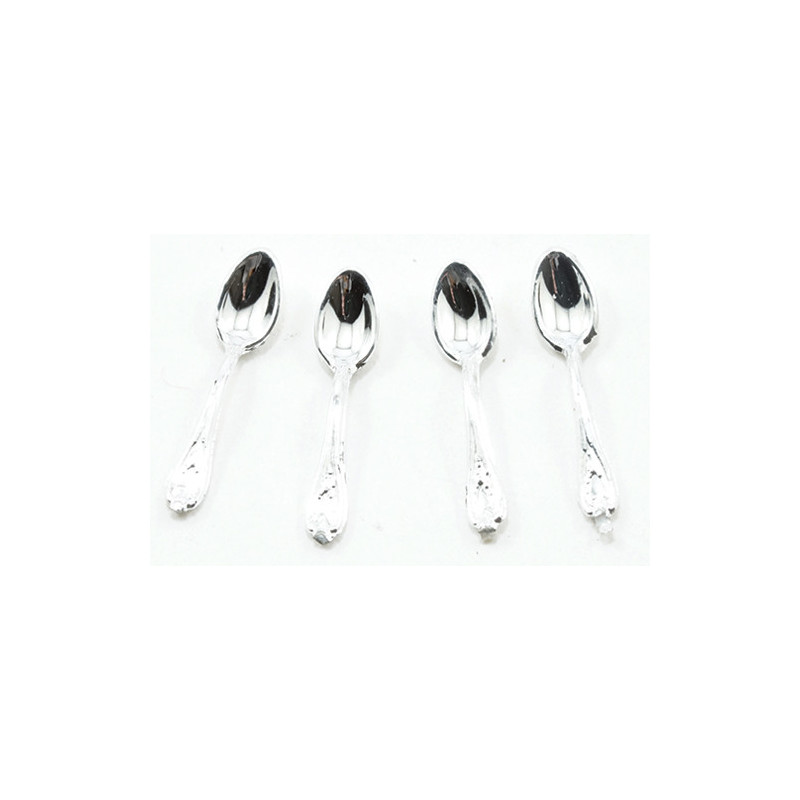 SET OF 4 TEASPOONS