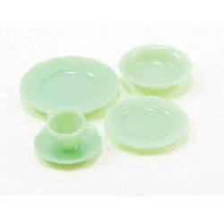 PLACE SETTING, 5PC JADITE