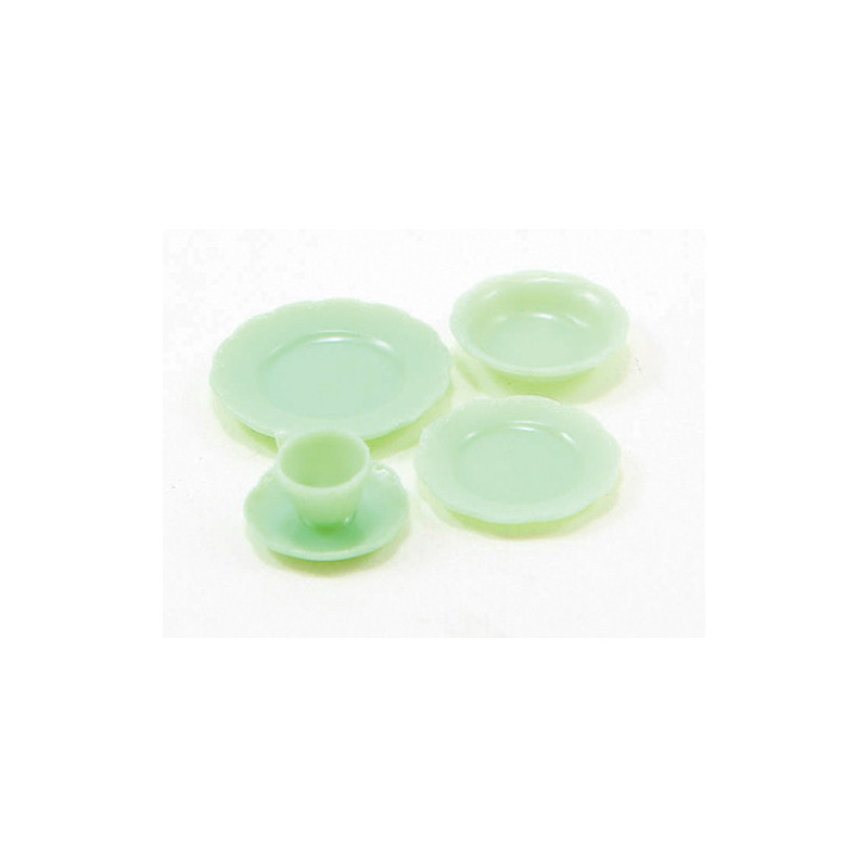 PLACE SETTING, 5PC JADITE