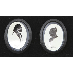 WASHINGTON SILHOUETTES  2/PK