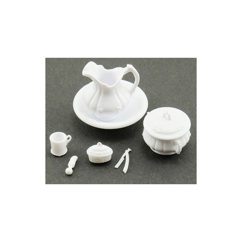 CHAMBER POT SET, 9/PC