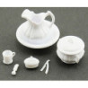CHAMBER POT SET, 9/PC